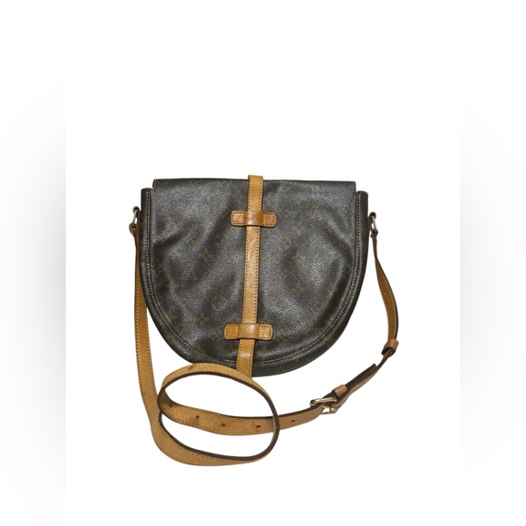 Louis Vuitton Monogram Canvas LV Chantilly GM Crossbody Bag Purse - Picture 4 of 10